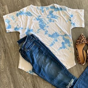 Madewell tie dye top size small